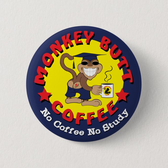 MBC kein Kaffee kein Studien-Knopf Button (Vorderseite)