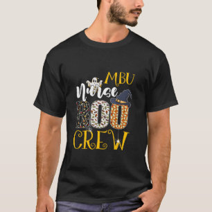 MBU Nurse Boo Crew Halloween Kostüm Boo Ghost Spi T-Shirt