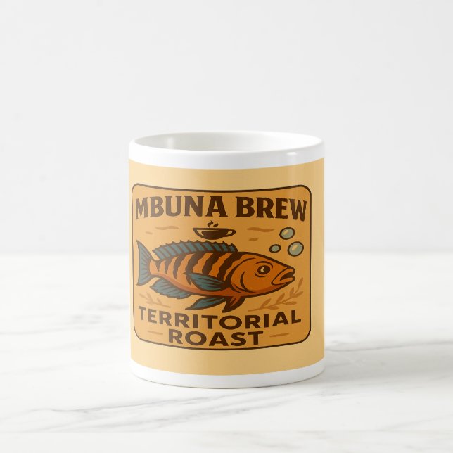 Mbuna Brew - Territorial Roast Cichlid Tasse (Mittel)
