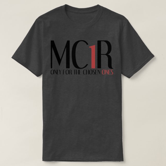 MC1R wählt auf Redhead 2 T-Shirt (Design vorne)