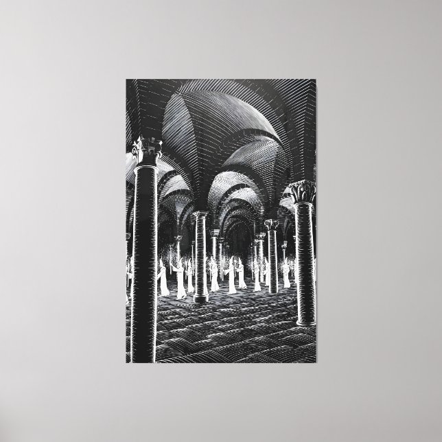MC Escher art Leinwanddruck (Vorderseite)