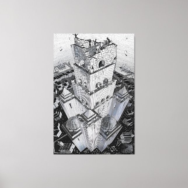 MC Escher Kunst Leinwanddruck (Vorderseite)
