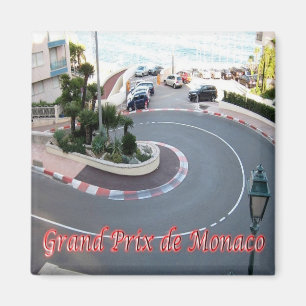 MC - Monaco - Großer Preis - Monaco Magnet