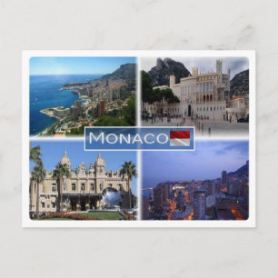 MC Monaco - Montecarlo - Postkarte