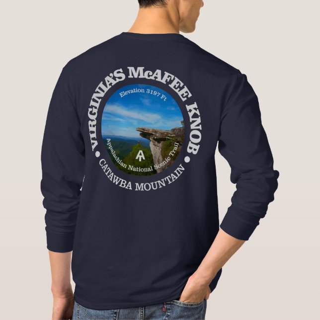 McAfee Knob T-Shirt (Rückseite)