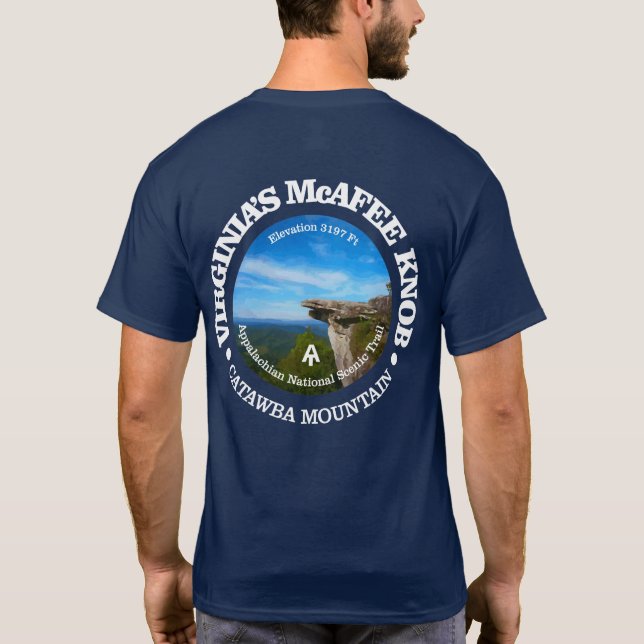 McAfee Knob T-Shirt (Rückseite)