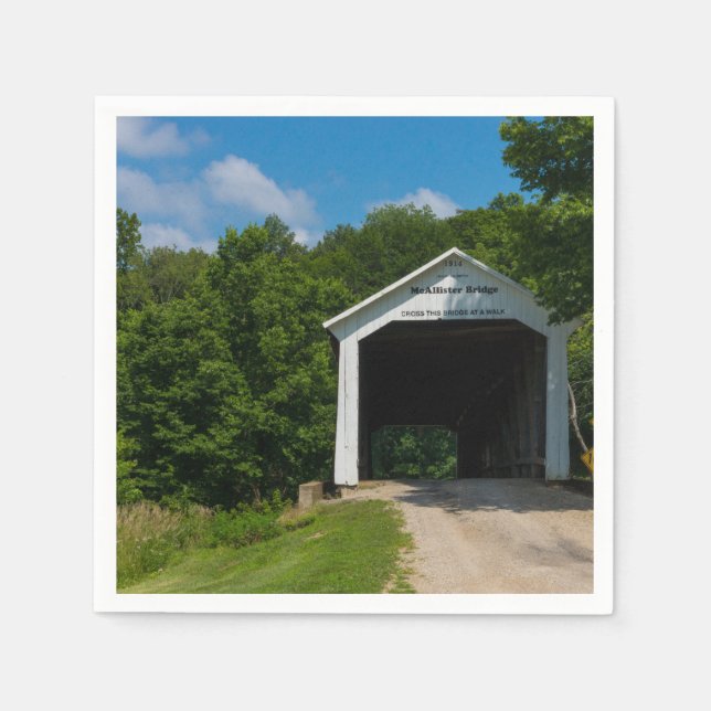 McAllister Bridge Serviette (Vorderseite)