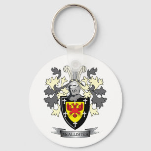 McAllister Familienwappen-Wappen Schlüsselanhänger