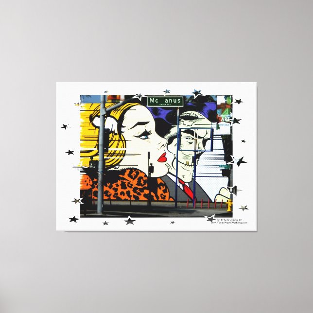 McAnus Street Leinwanddruck (Vorderseite)