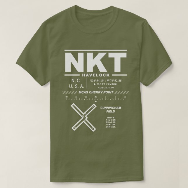MCAS Cherry Point / Cunningham Field NKT T - Shirt (Design vorne)