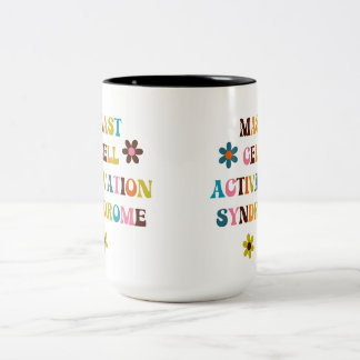 MCAS-Mast-Zell-Aktivierungs-Syndrom Kaffee-Tasse Zweifarbige Tasse