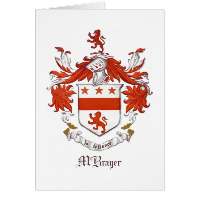 McBrayer Küste der Arm-Karte (Vorne)