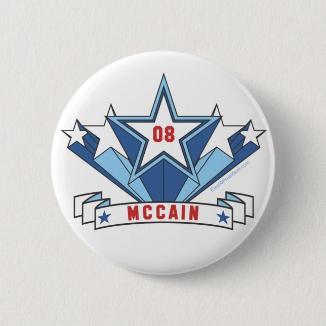McCain 08 Knopf Button (Vorderseite)