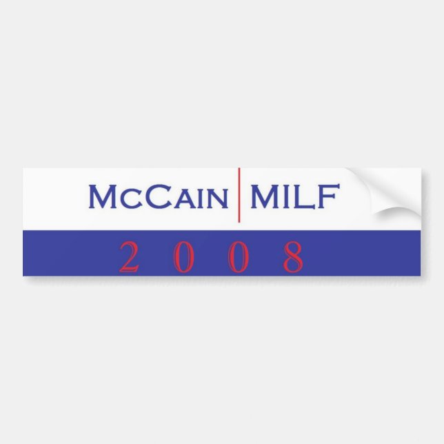 McCain/Autoaufkleber Autoaufkleber (Vorne)