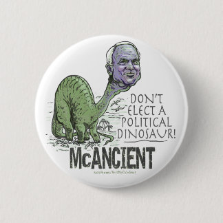 McCain Dinosaurier Button