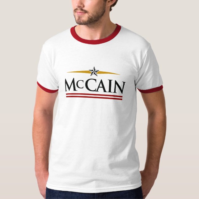 Mccain für Präsidenten T-Shirt (Vorderseite)