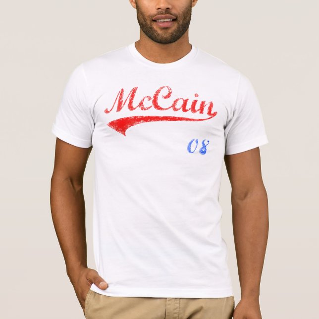 McCain Jersey redete T - Shirt an (Vorderseite)