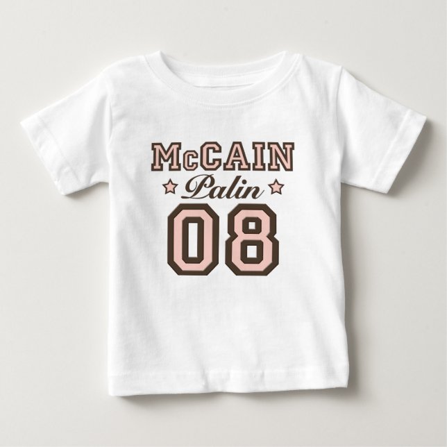 McCain Palin 08 Kleinkind Long Sleeve Tee Shirt (Vorderseite)