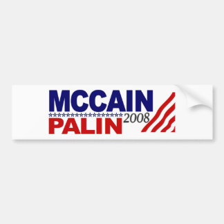 McCain Palin 2008 Autoaufkleber