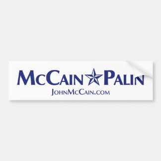 McCain-Palin Autoaufkleber