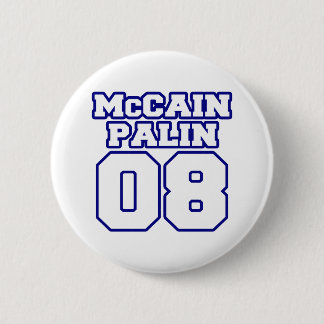 McCain Palin Jersey Button