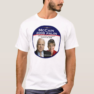 McCain Paulin-Mitteilungs-GedenkWright-St. T-Shirt