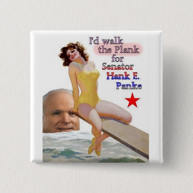 McCain Pinup-Knopf Button (Vorderseite)