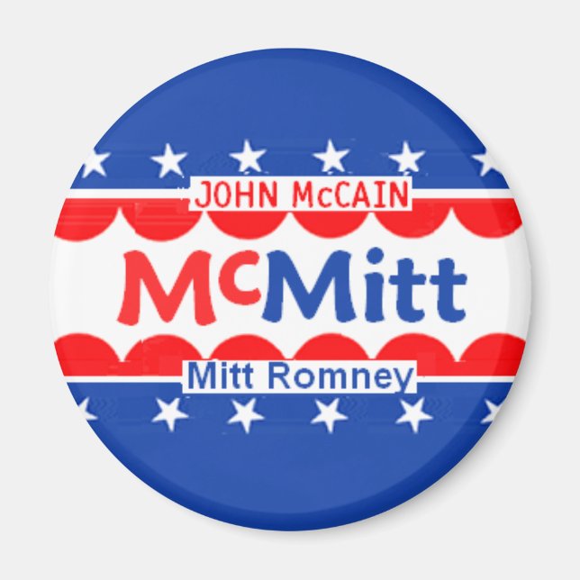 McCain Romney Magnet (Vorne)