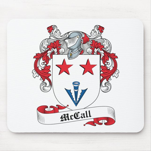 McCall Familienwappen Mousepad (Vorne)