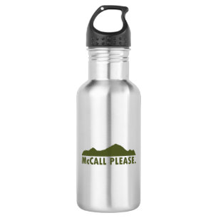 McCall Idaho Bitte Edelstahlflasche