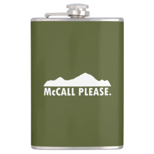 McCall Idaho Bitte Flachmann