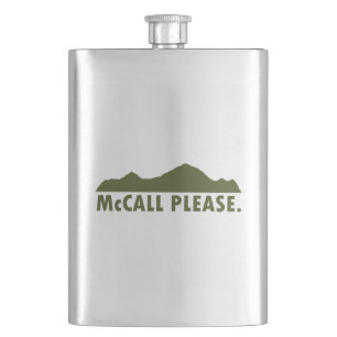 McCall Idaho Bitte Flachmann