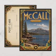 McCall Idaho Vintage Art Deco Golden Age