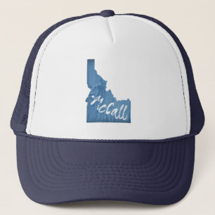 McCall Idaho Wood Grain Truckerkappe