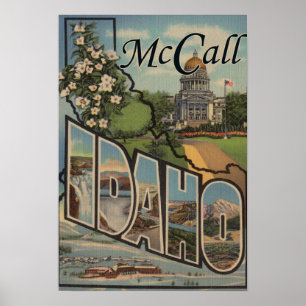 McCall, IdahoLarge Letter ScenesMcCall, ID Poster