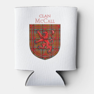 McCall Tartan Scottish Kariert Lion Rampant Dosenkühler