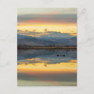 McCalls Lake Reflections Postkarte