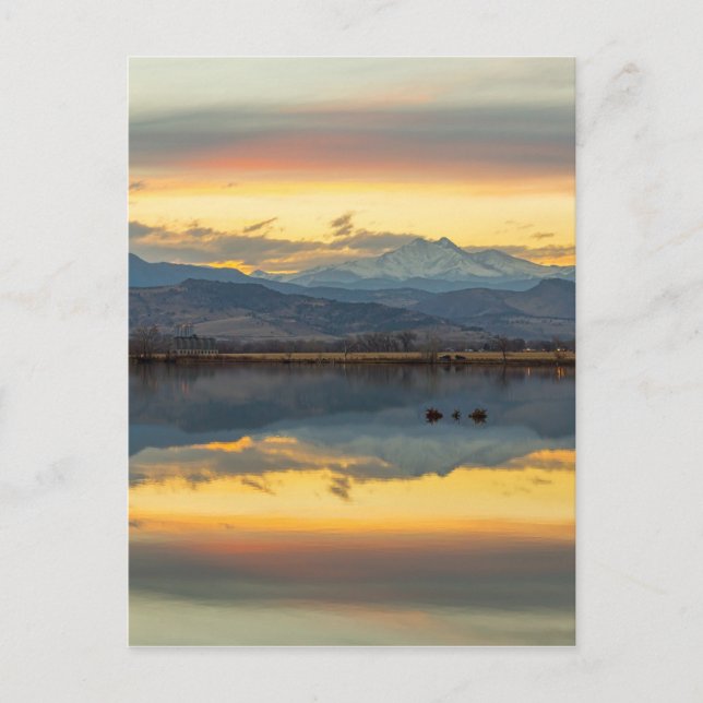 McCalls Lake Reflections Postkarte (Vorderseite)