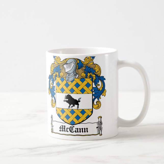 McCann Familienwappen Tasse (Rechts)