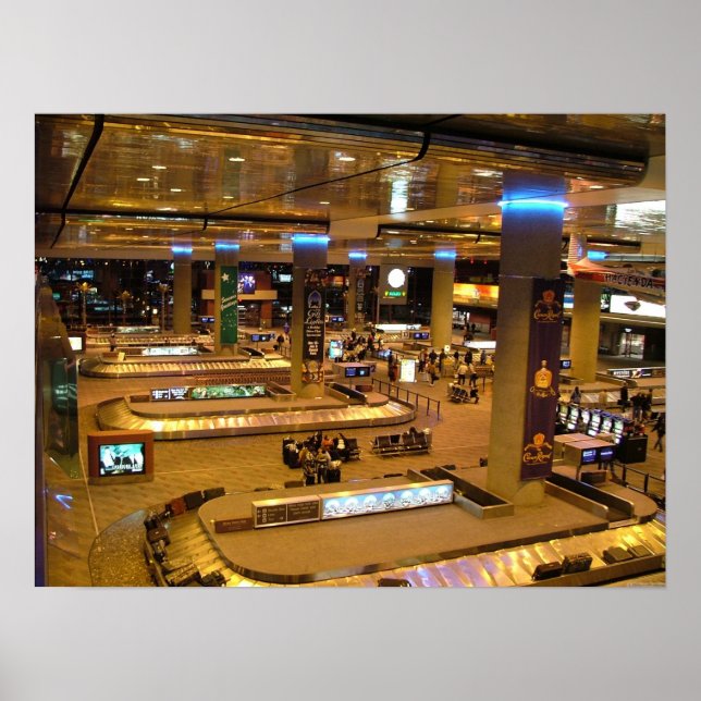 McCarran Airport Las Vegas Poster Print (Vorne)