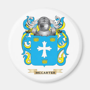 McCarter-Wappen (Familienwappen) Magnet