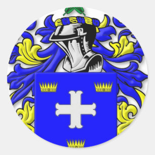 McCarter-Wappen Runder Aufkleber