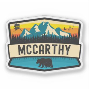McCarthy, Alaska Aufkleber