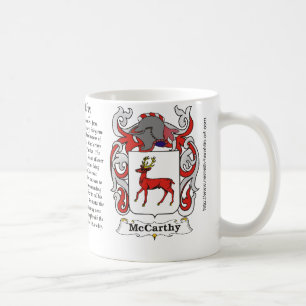 McCarthy Familien-Wappen Tasse