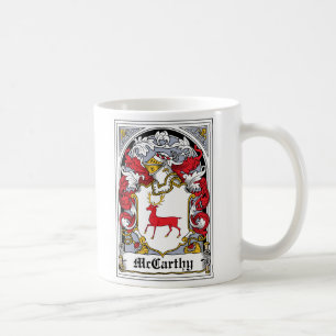 McCarthy Familienwappen Kaffeetasse