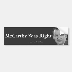 McCarthy hatte recht Autoaufkleber
