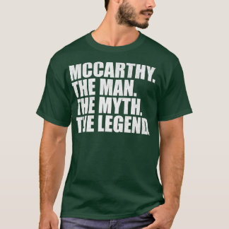 MccarthyMccarthy Familienname Mccarthy Nachname Mc T-Shirt