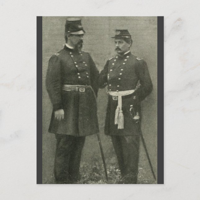 McClellan und McDowell Postkarte (Vorderseite)
