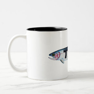 McCloud River Rainbow Trout; Mug Zweifarbige Tasse