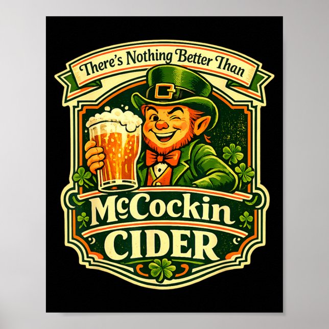 Mccockin Cider  Poster (Vorne)